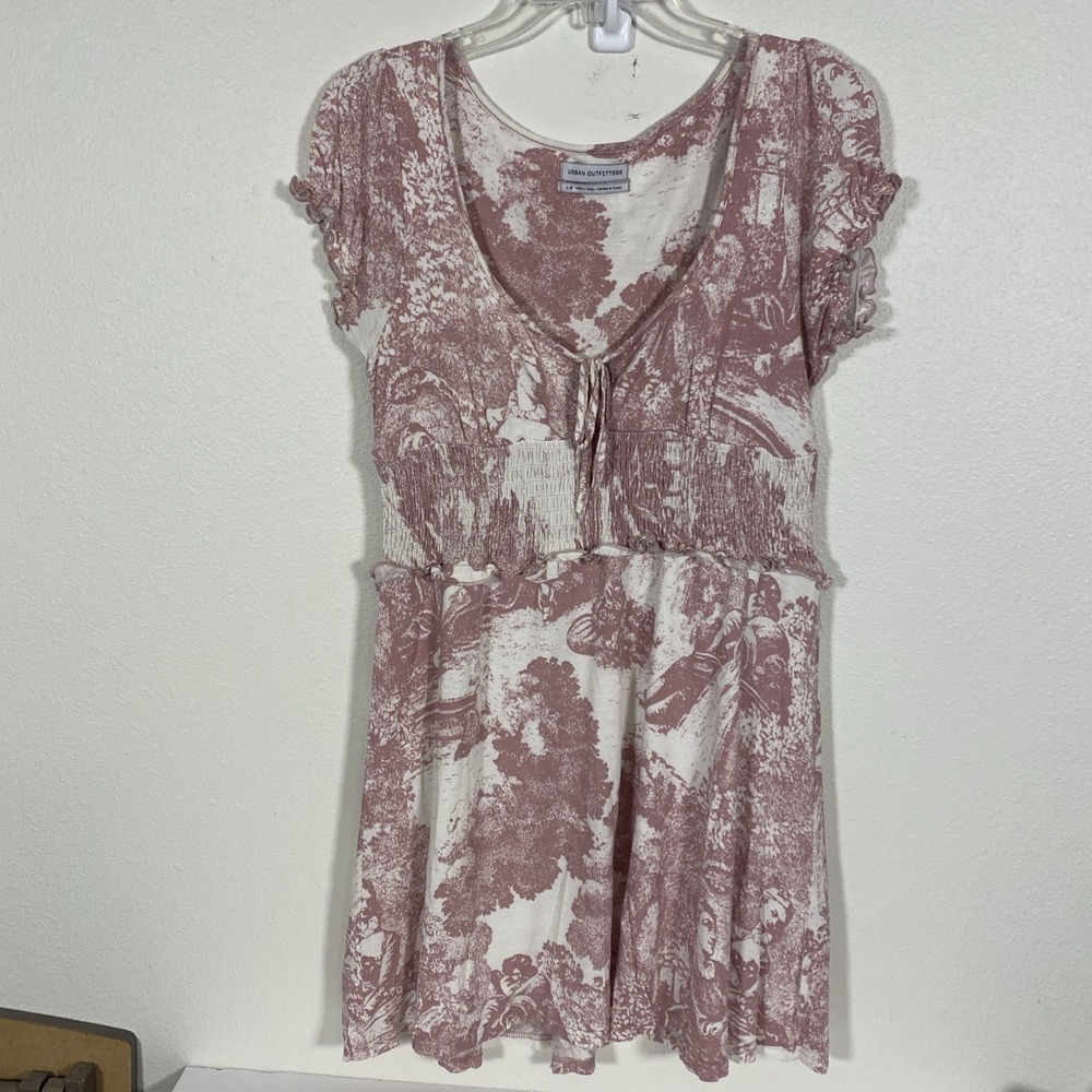 Urban‎ Outfitters Woman's Dress Large S/S Cotton X1